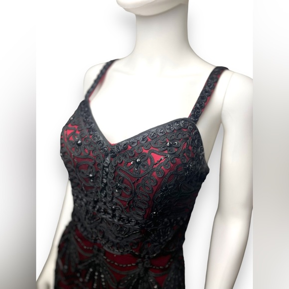 Sue Wong Nocturne Beaded Cocktail Dress - Picture 3 of 13